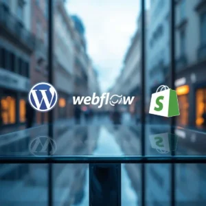 Comparatif WordPress vs Webflow vs Shopify – L'avis d'un expert lyonnais